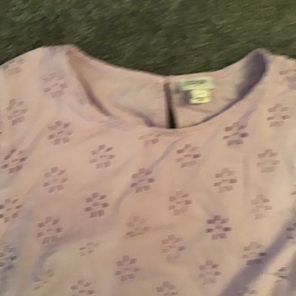 J Crew Factory eyelet top